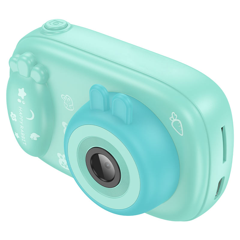 Fotocamera Digitale HOCO DV205 Kids, 720P, 1MP, Blu