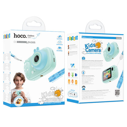 Fotocamera Digitale HOCO DV205 Kids, 720P, 1MP, Blu