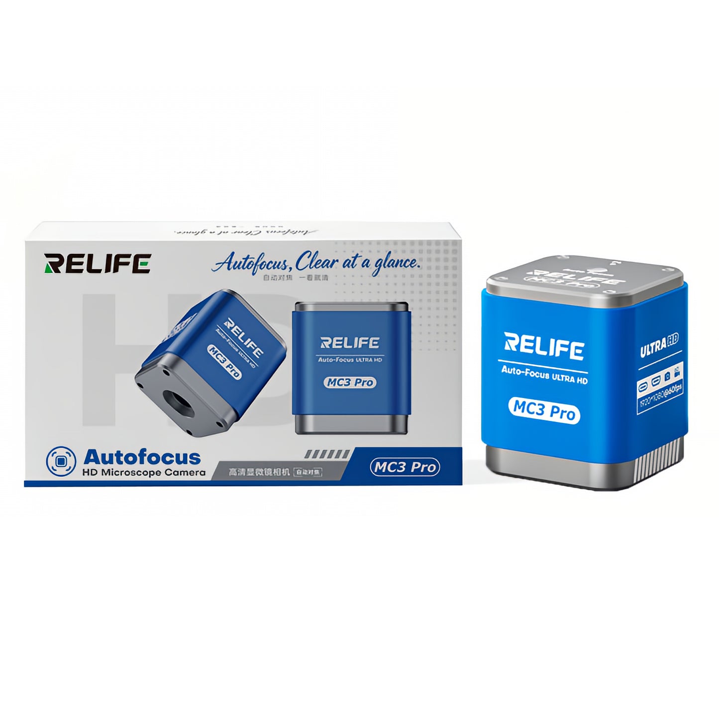 Camera Microscopio Relife MC3 Pro, 1080P