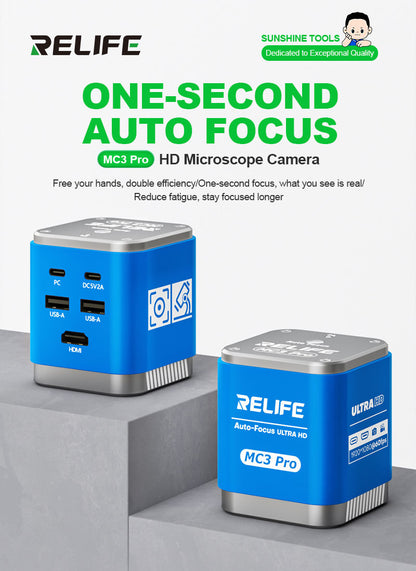 Camera Microscopio Relife MC3 Pro, 1080P