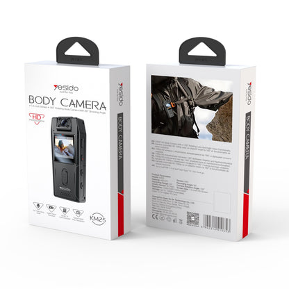 Camera Sport Yesido KM25, 1080P, Display 1.3 pollici, Nera