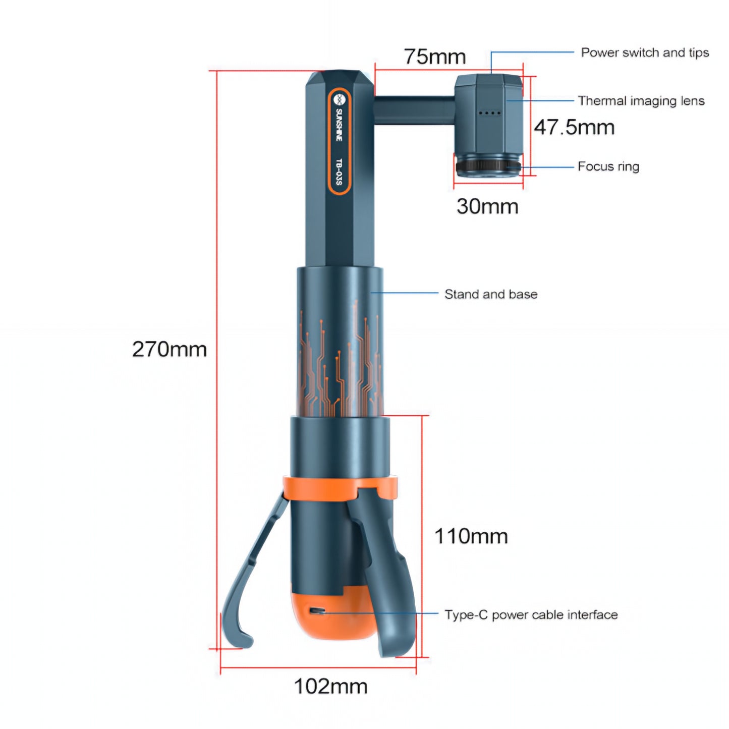 Camera Termografica Sunshine TB-03S
