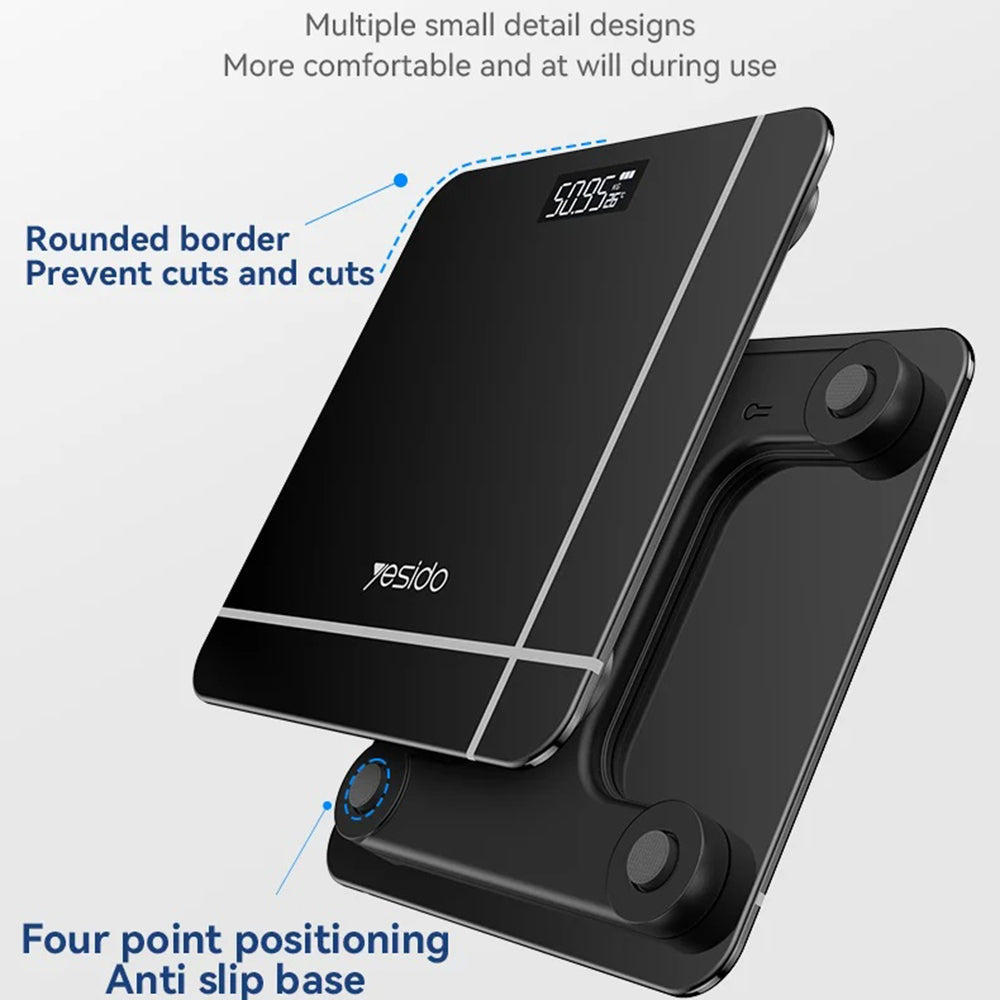 Balance numérique Yesido MG10, Noir
