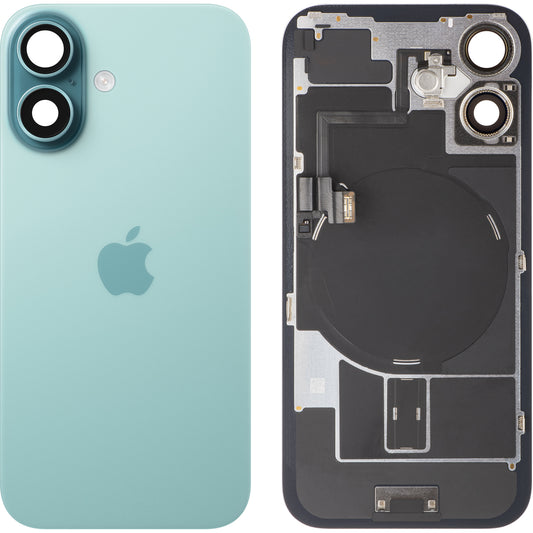 Akkudeckel Apple iPhone 16, Grün (Teal), Swap