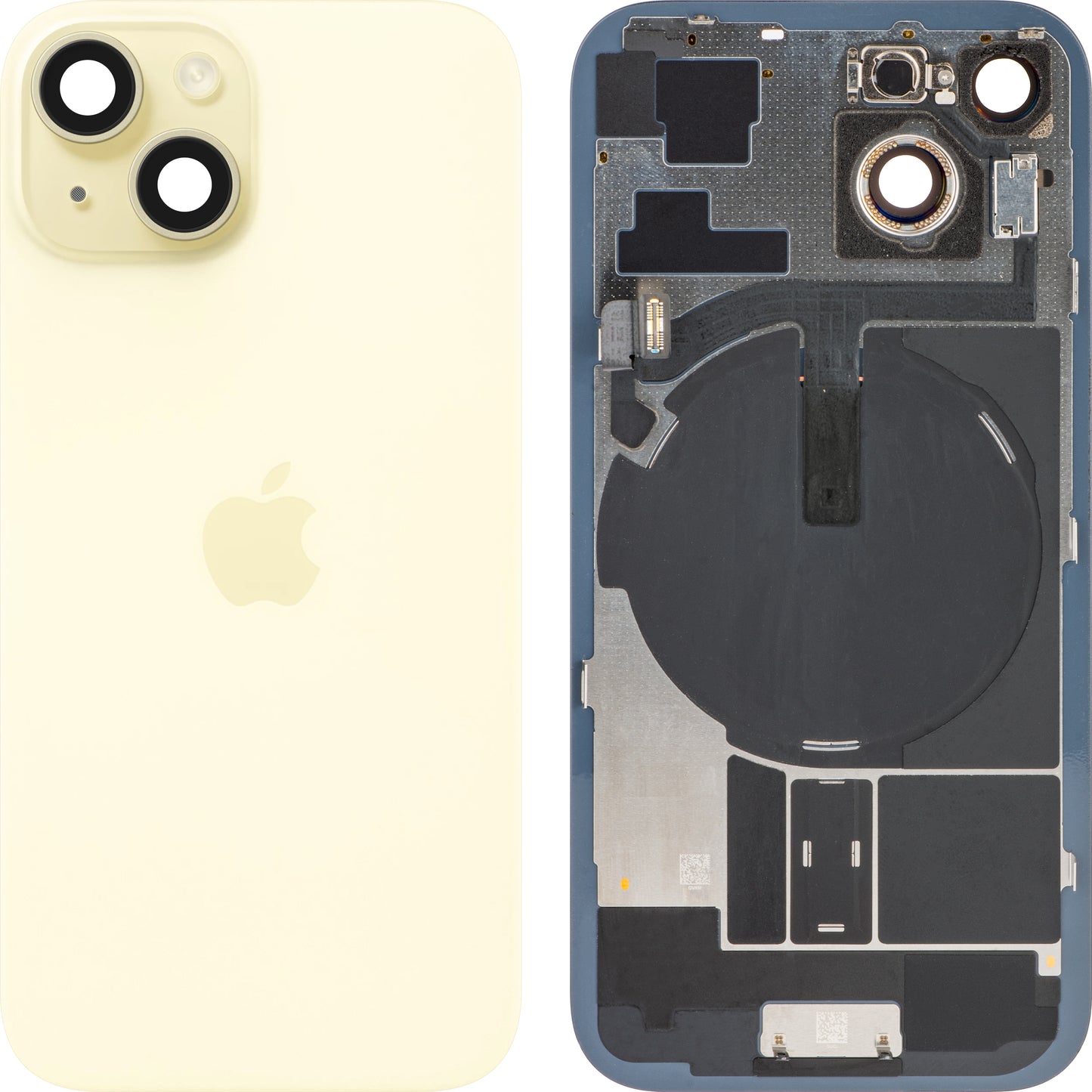 Coperchio Batteria Apple iPhone 15, Giallo, Swap