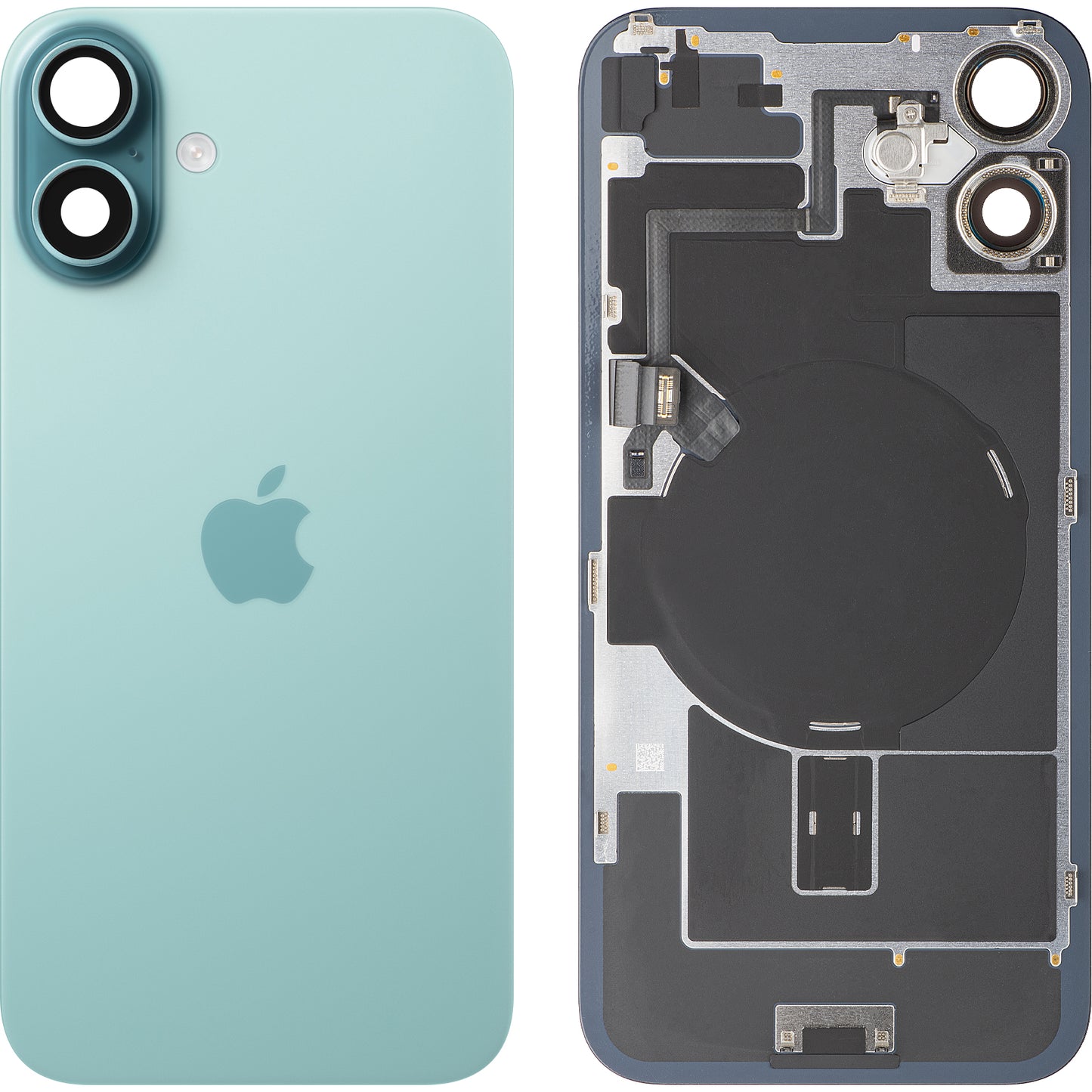 Batteriedeckel Apple iPhone 16 Plus, Grün (Teal), Swap
