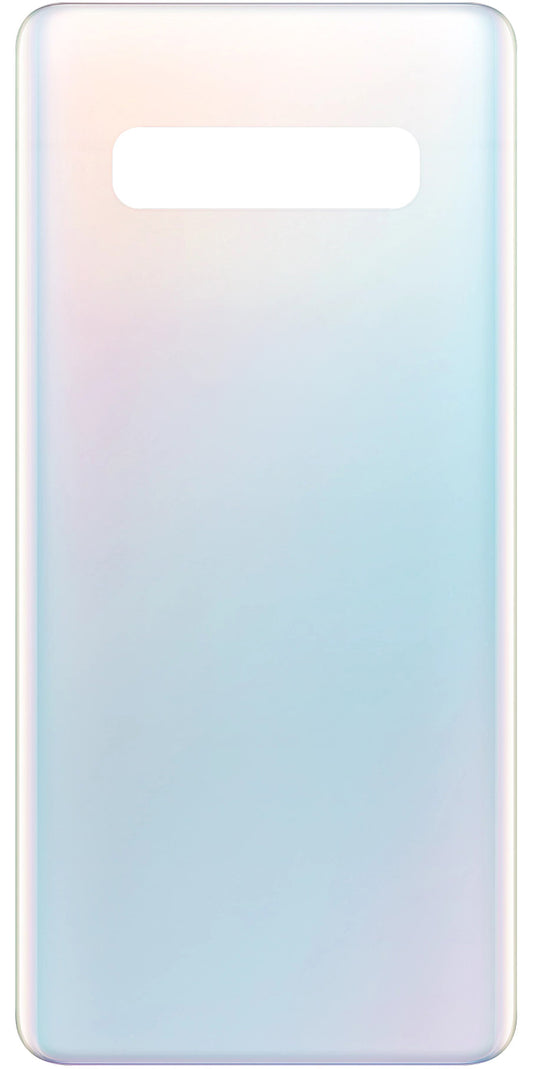Couvercle de batterie compatible avec Samsung Galaxy S10 G973, Blanc