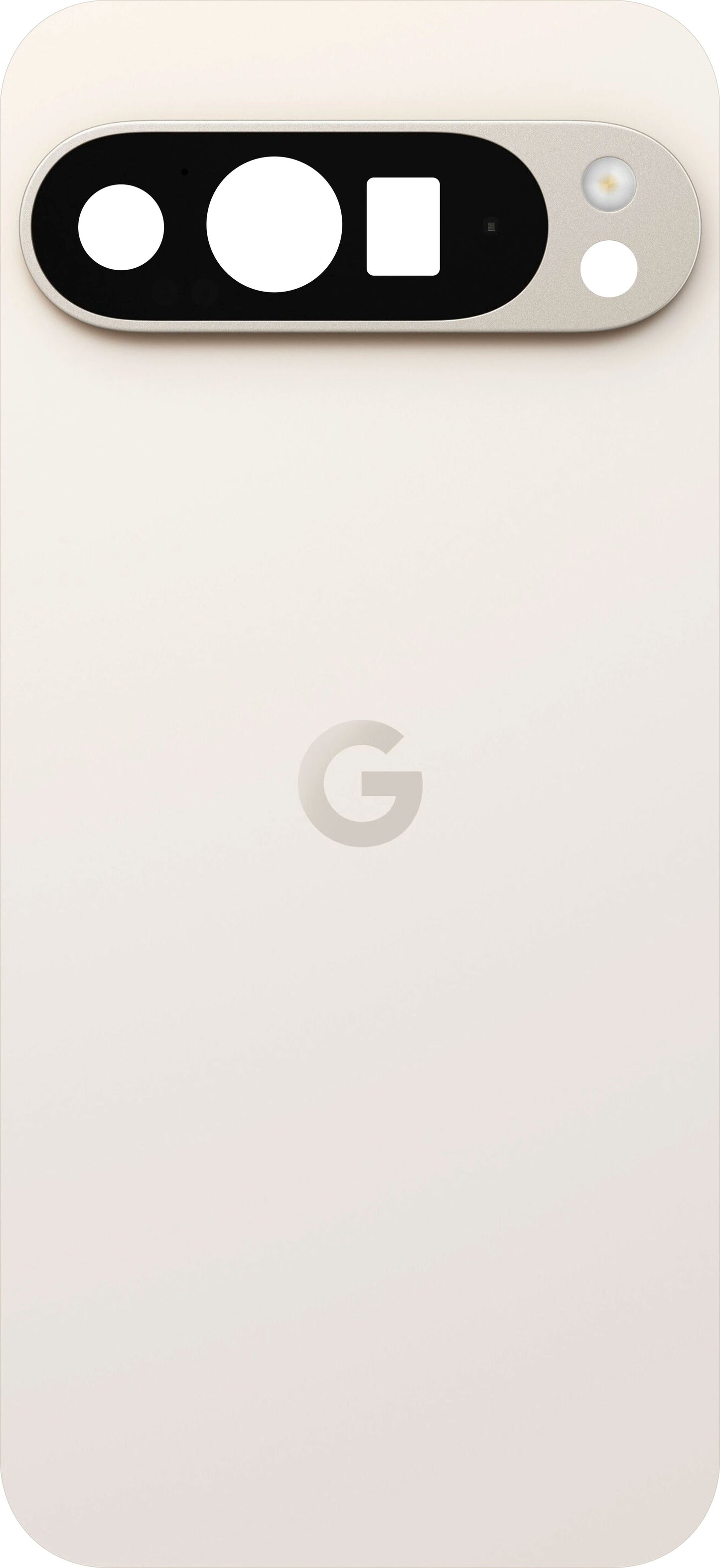 Couvercle de batterie Google Pixel 9 Pro XL, Blanc (Porcelain White), Service Pack G949-01013-00