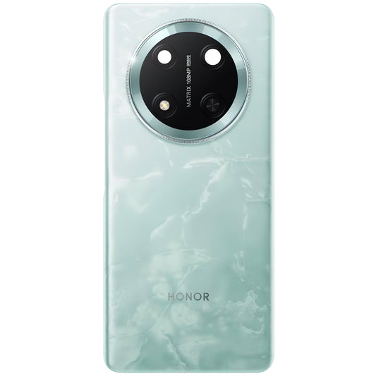 Couvercle de Batterie Honor Magic7 Lite, Turquoise (Jade Cyan), Service Pack 0235AMMT