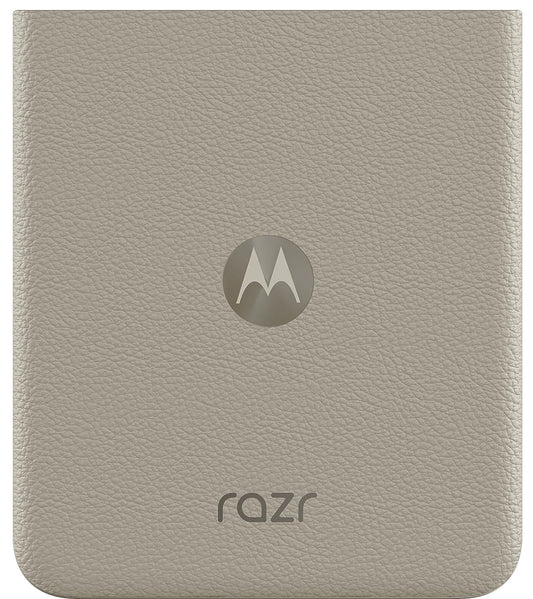 Couvercle de Batterie Motorola Razr 2024 / Razr 50, Crème (Pierre Ponce), Pack de Service SL98E12657