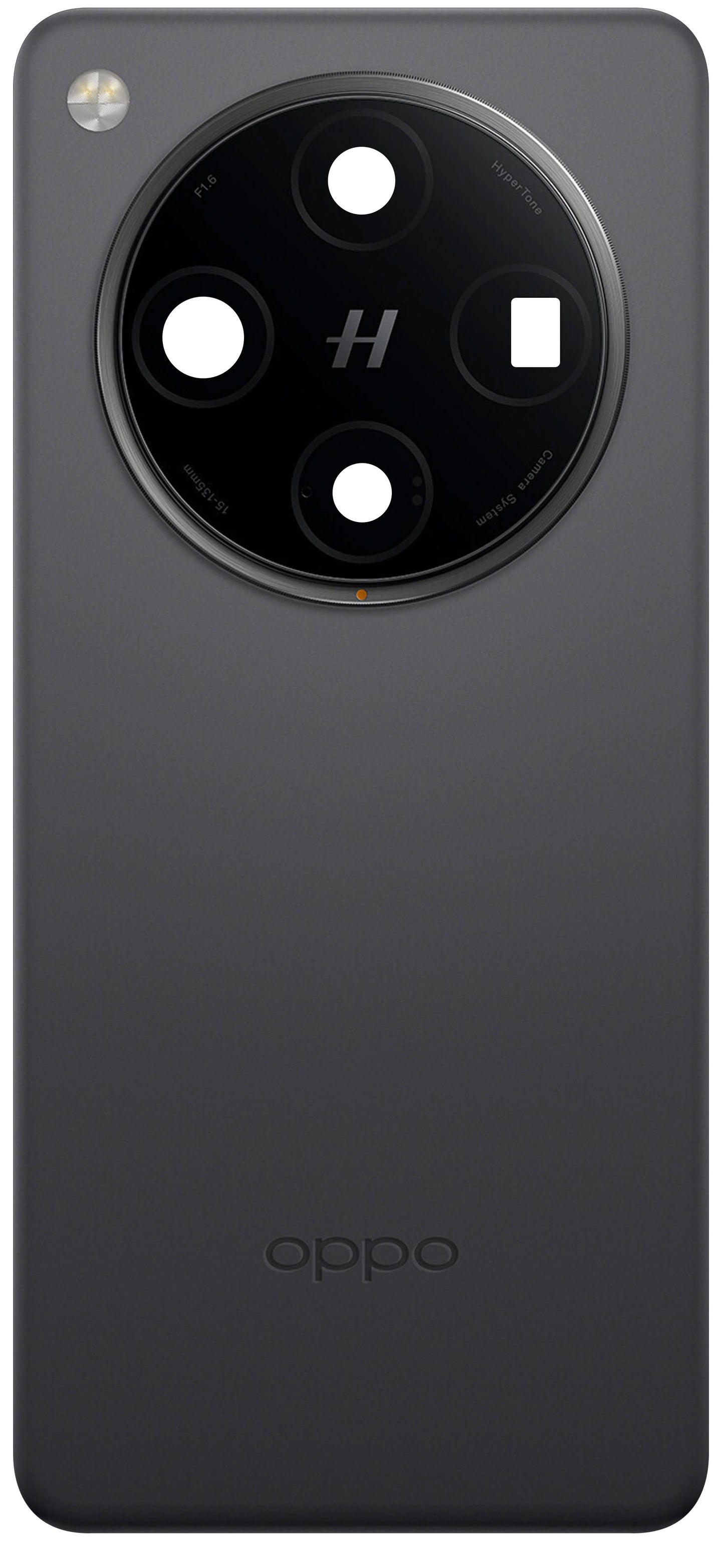 Batteriedeckel Oppo Find X8 Pro, Schwarz (Space Black), Service Pack 621033000405