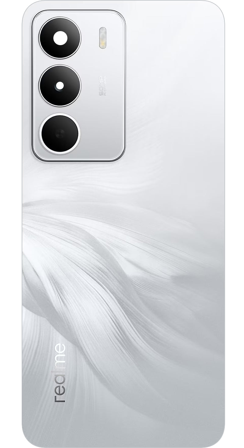 Coperchio Batteria Realme C71, Bianco (White Swan), Service Pack 621033000625