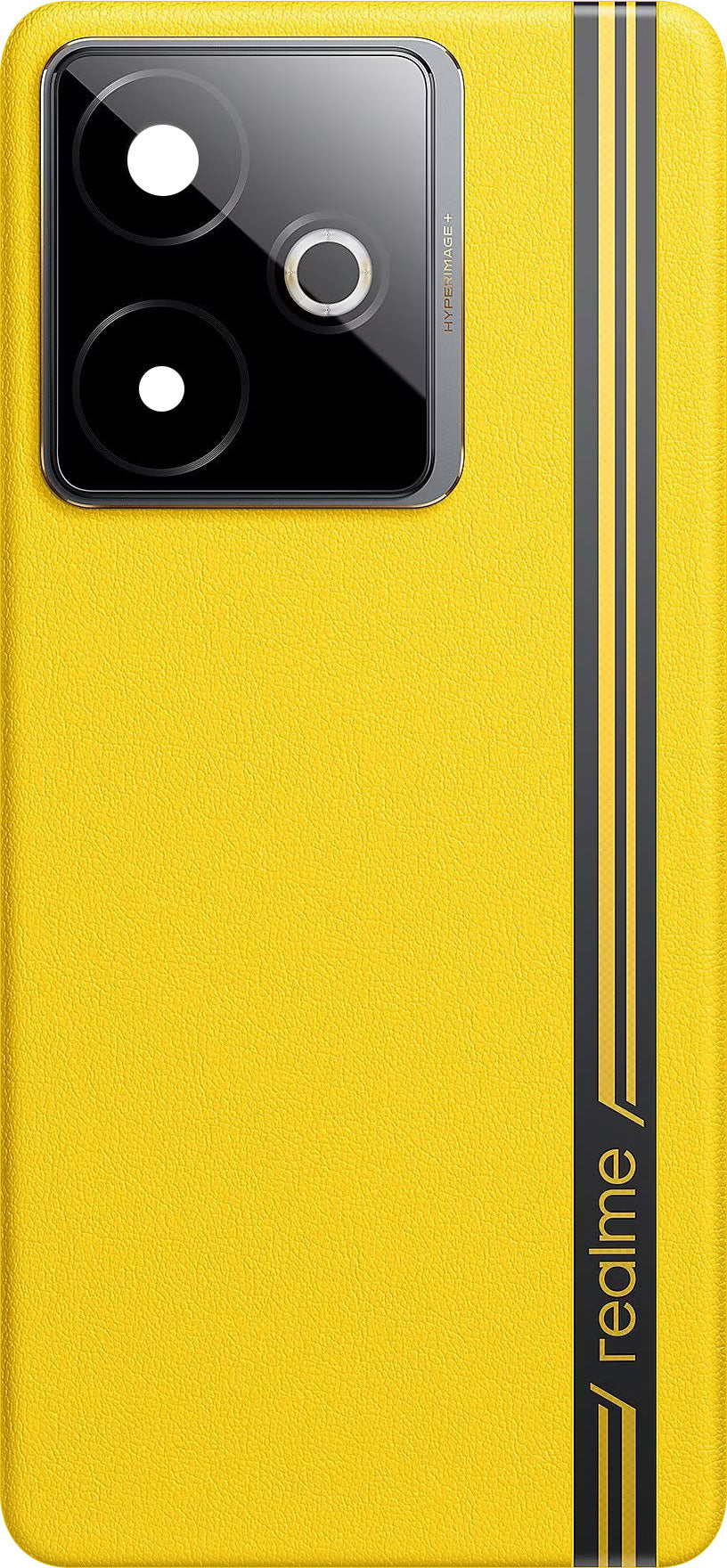 Couvercle de Batterie Realme GT 7T, Jaune (Racing Yellow), Pack de Service 621033000634