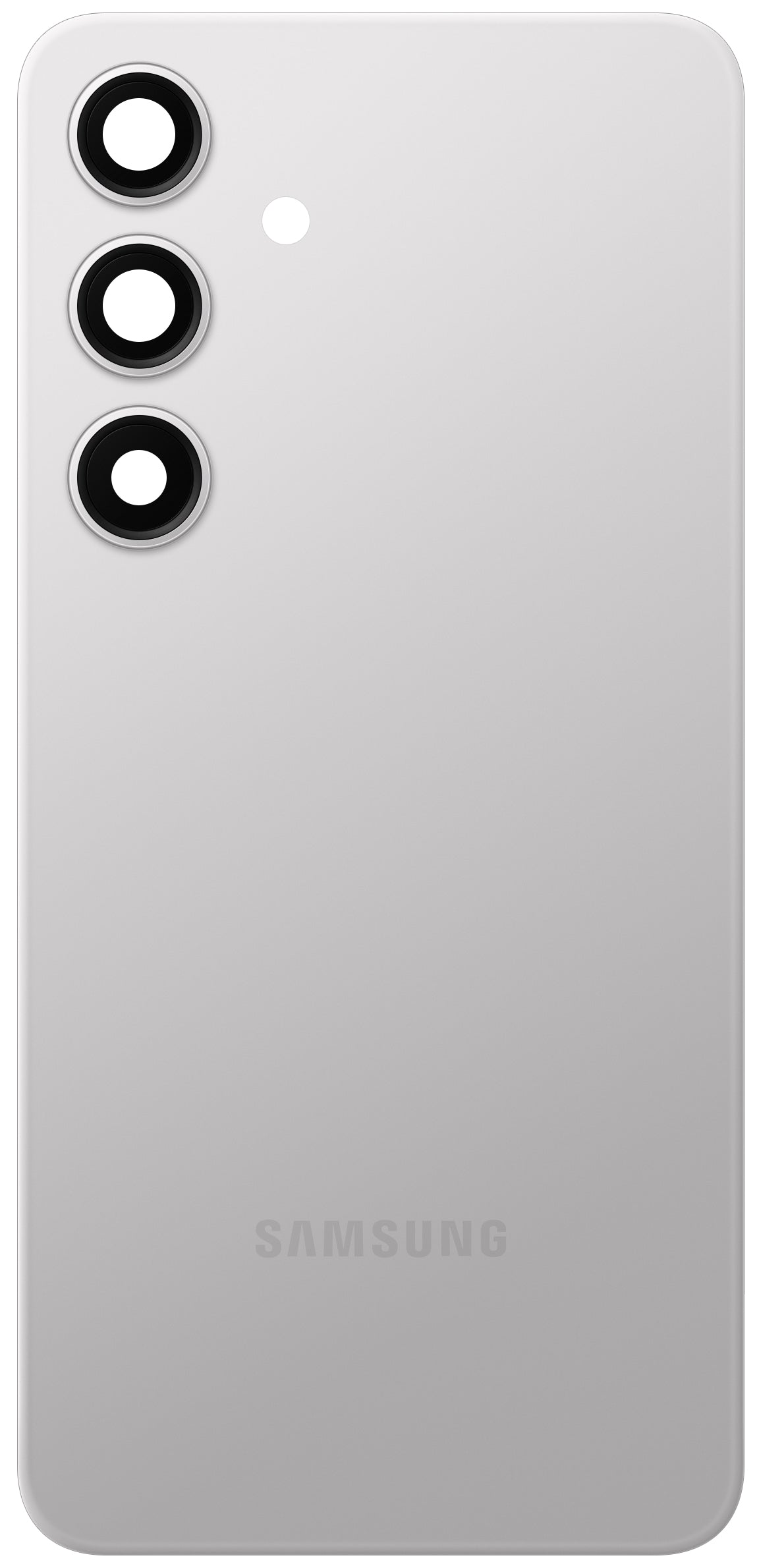 Couvercle de Batterie Samsung Galaxy S24 S921, Argenté (Marble Grey), Service Pack GH82-33101B