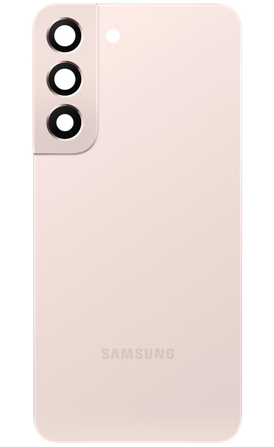 Coperchio Batteria Samsung Galaxy S22 5G S901, Rosa Dorato, Service Pack GH82-27434D