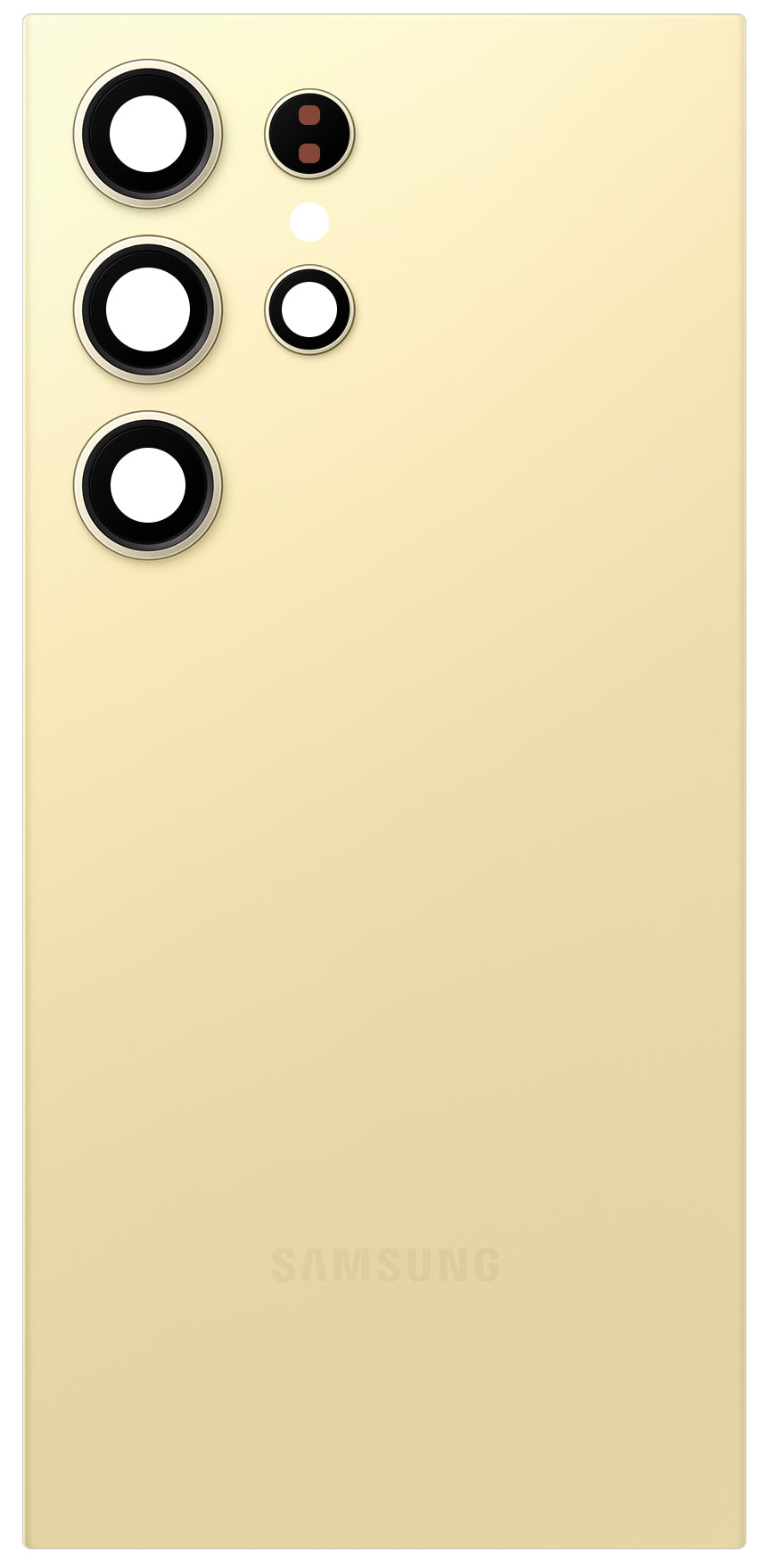 Coperchio Batteria Samsung Galaxy S24 Ultra S928, Giallo (Titanium Yellow), Service Pack GH82-33349C