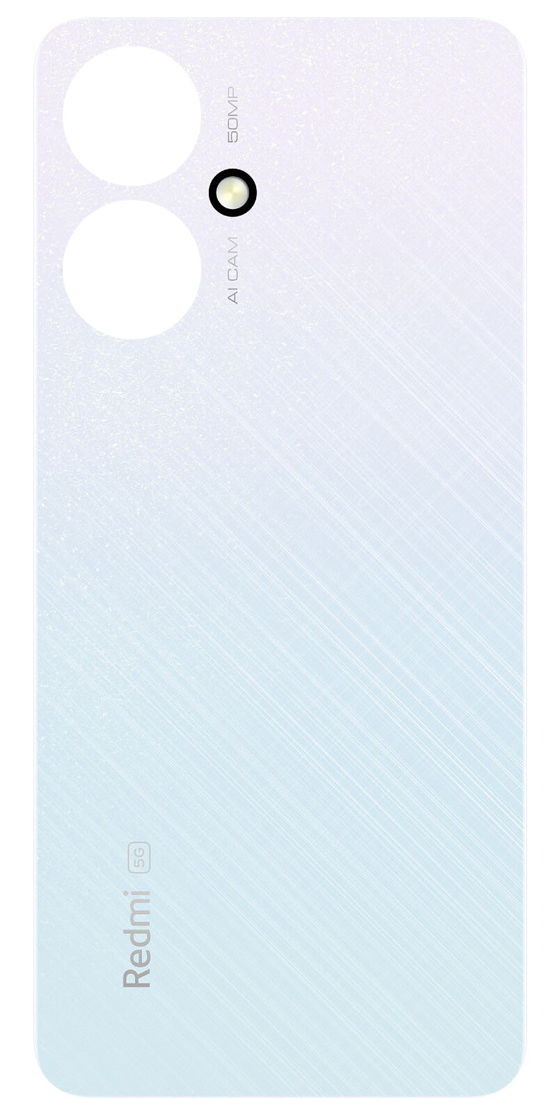 Coperchio Batteria Xiaomi Redmi 13C 5G, Bianco (Starry Silver), Service Pack 1610111001569A