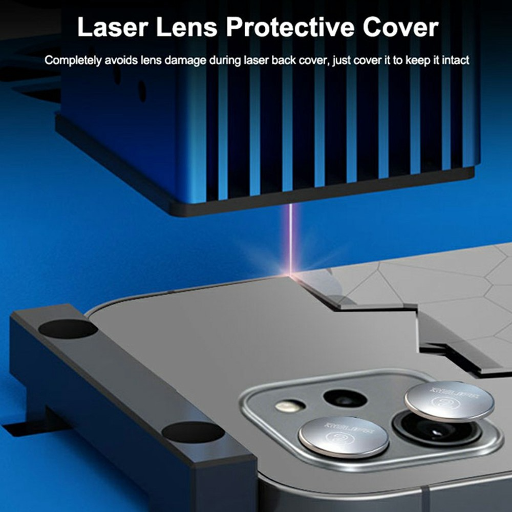 Capuchon de Protection pour Objectif de Caméra Téléphone Relife TX6 pour Apple iPhone 8 - 17 Series