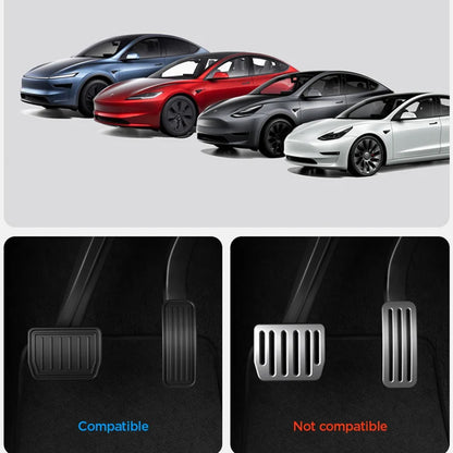 Spigen Line Design TO200P Auto-Pedalabdeckungen für Tesla Y / 3 ACP11627