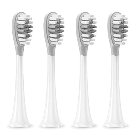 Gum Care Replacement Head for Bitvae S2 / S3 Electric Toothbrush, Set of 4, White