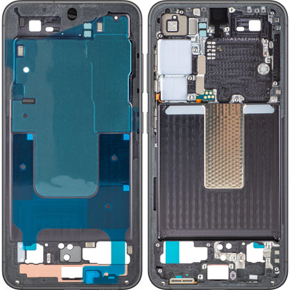 Coque centrale Samsung Galaxy S23 S911, Noire (Phantom Black), Service Pack GH96-15624A