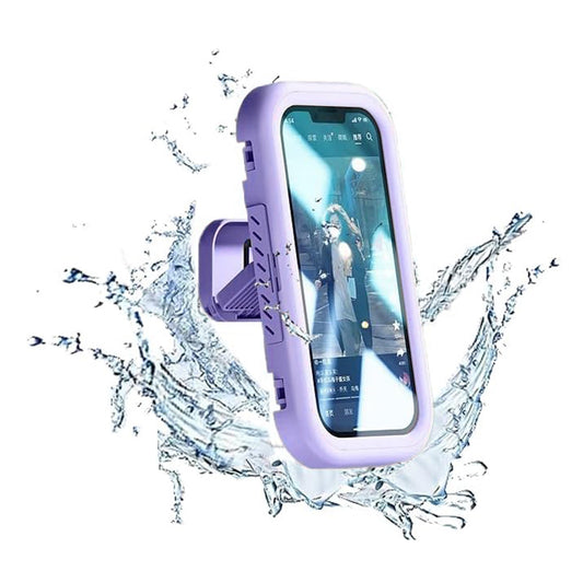 Coque Murale avec Membrane Tactile Techsuit LC-999 pour Téléphone, Étanche, Mauve