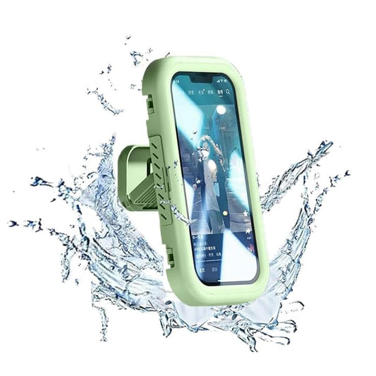 Coque Murale avec Membrane Tactile Techsuit LC-999 pour Téléphone, Étanche, Vert