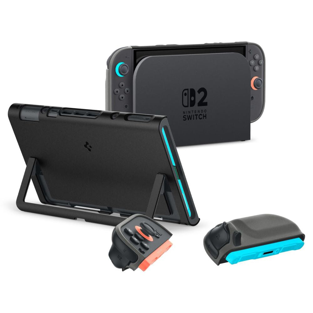 Spigen Nano Pop Schutzhülle für Nintendo Switch 2 Konsole, Schwarz ACS10206