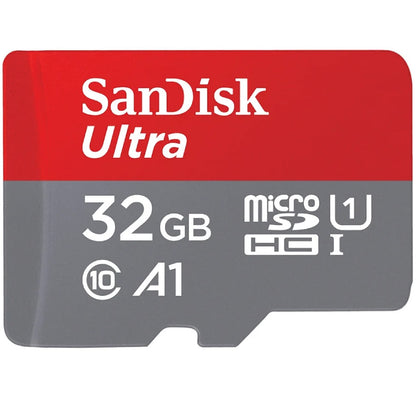 SanDisk Ultra Android A1 microSDHC Speicherkarte, 32Gb, Klasse 10 / UHS-1 U1, mit Adapter SDSQUA4-032G-GN6MA
