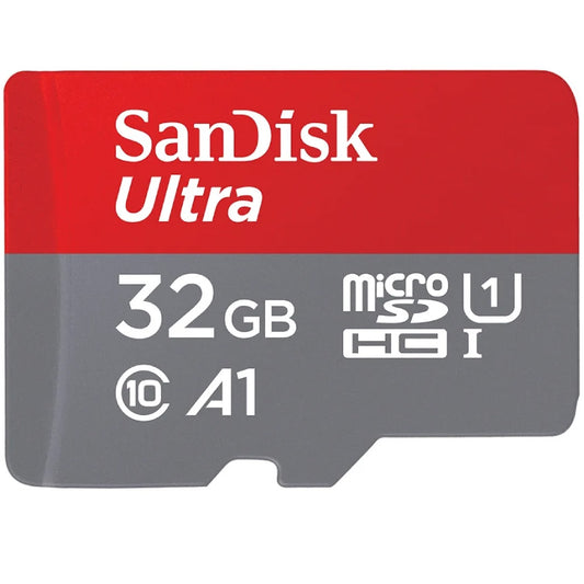 SanDisk Ultra Android A1 microSDHC Speicherkarte, 32Gb, Klasse 10 / UHS-1 U1, mit Adapter SDSQUA4-032G-GN6MA
