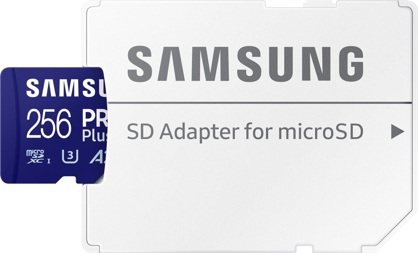 Scheda di memoria microSDXC Samsung PRO Plus, 256Gb, Classe 10 / UHS-1 U3, Con Adattatore MB-MD256SA/EU