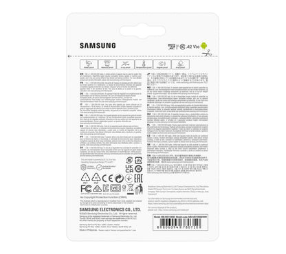 Scheda di memoria microSDXC Samsung PRO Plus, 128Gb, Classe 10 / UHS-1 U3, con Lettore di Schede MB-MD128SB/WW