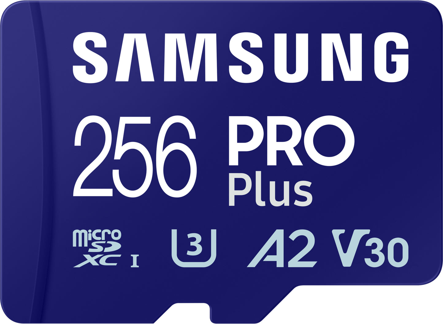 Scheda di memoria microSDXC Samsung PRO Plus, 256Gb, Classe 10 / UHS-1 U3, Con Adattatore MB-MD256SA/EU