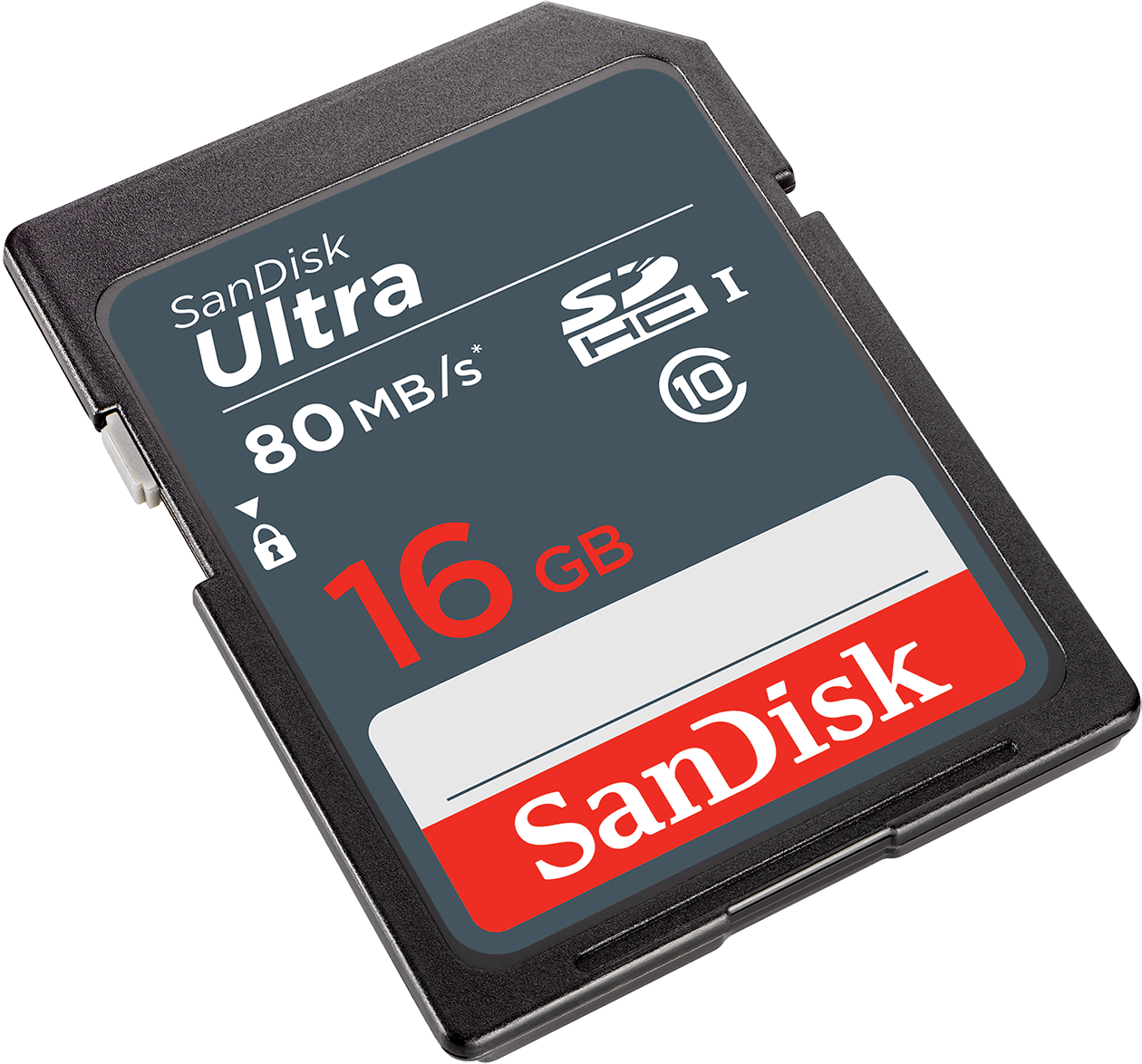 SDHC-Speicherkarte SanDisk Ultra, 16GB, Klasse 10 SDSDUNS-016G-GN3IN