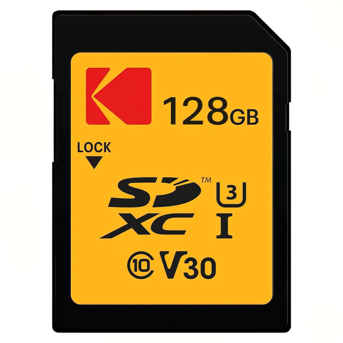Scheda di Memoria SDXC Kodak, 128Gb, Classe 10 / UHS-1 U3 EKMSD128GXC10HPRK