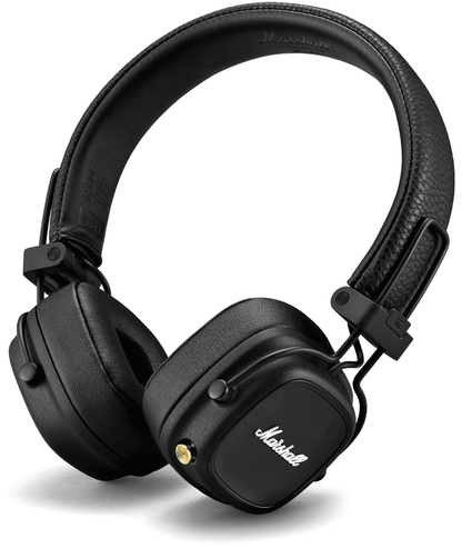 Auricolare Bluetooth Marshall Major IV, A2DP, Nero