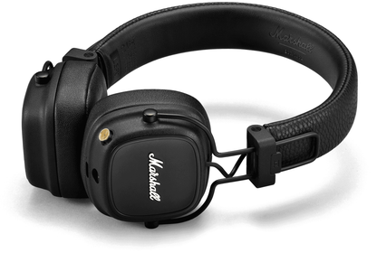 Auricolare Bluetooth Marshall Major IV, A2DP, Nero