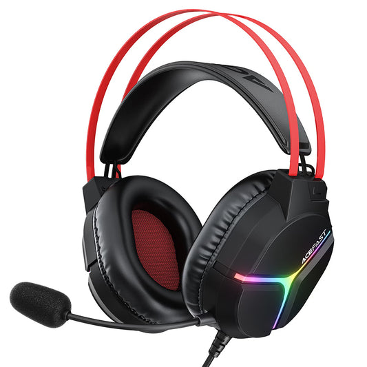 Gaming-Kopfhörer 3,5mm Acefast H16, RGB, 2m, Schwarz