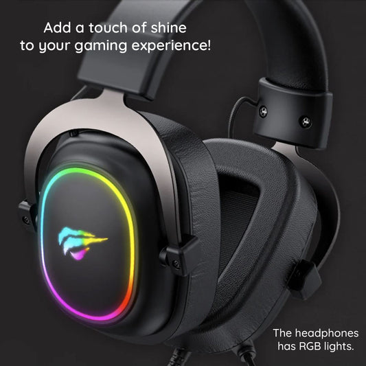 Gaming-Kopfhörer 3.5mm HAVIT H2002P, 2m, Schwarz