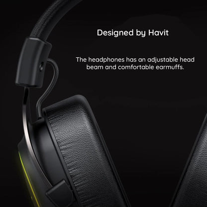 Casque Gaming 3.5mm HAVIT H2002P, 2m, Noir