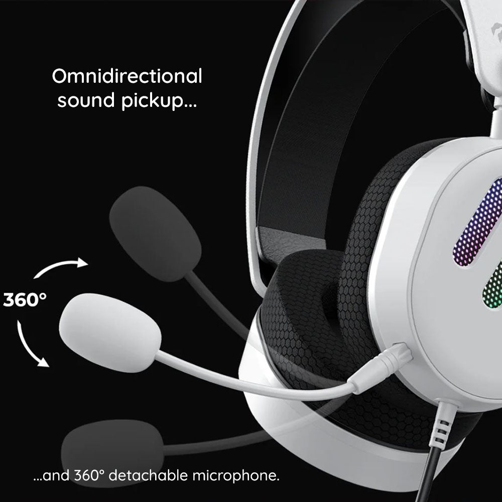 Casque Gaming USB HAVIT H2038U, 2m, Noir