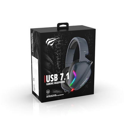 Casque Gaming USB HAVIT H2038U, 2m, Noir