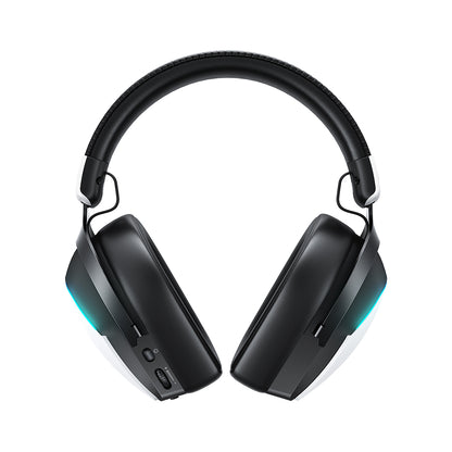 Acefast H11 Wireless Gaming Kopfhörer, RGB, BT / Wi-Fi / Kabelgebunden, Weiß