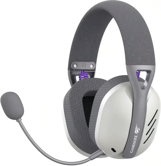 Cuffie Gaming Wireless HAVIT Fuxi-H3, BT / Wi-Fi / Wired, Grigio