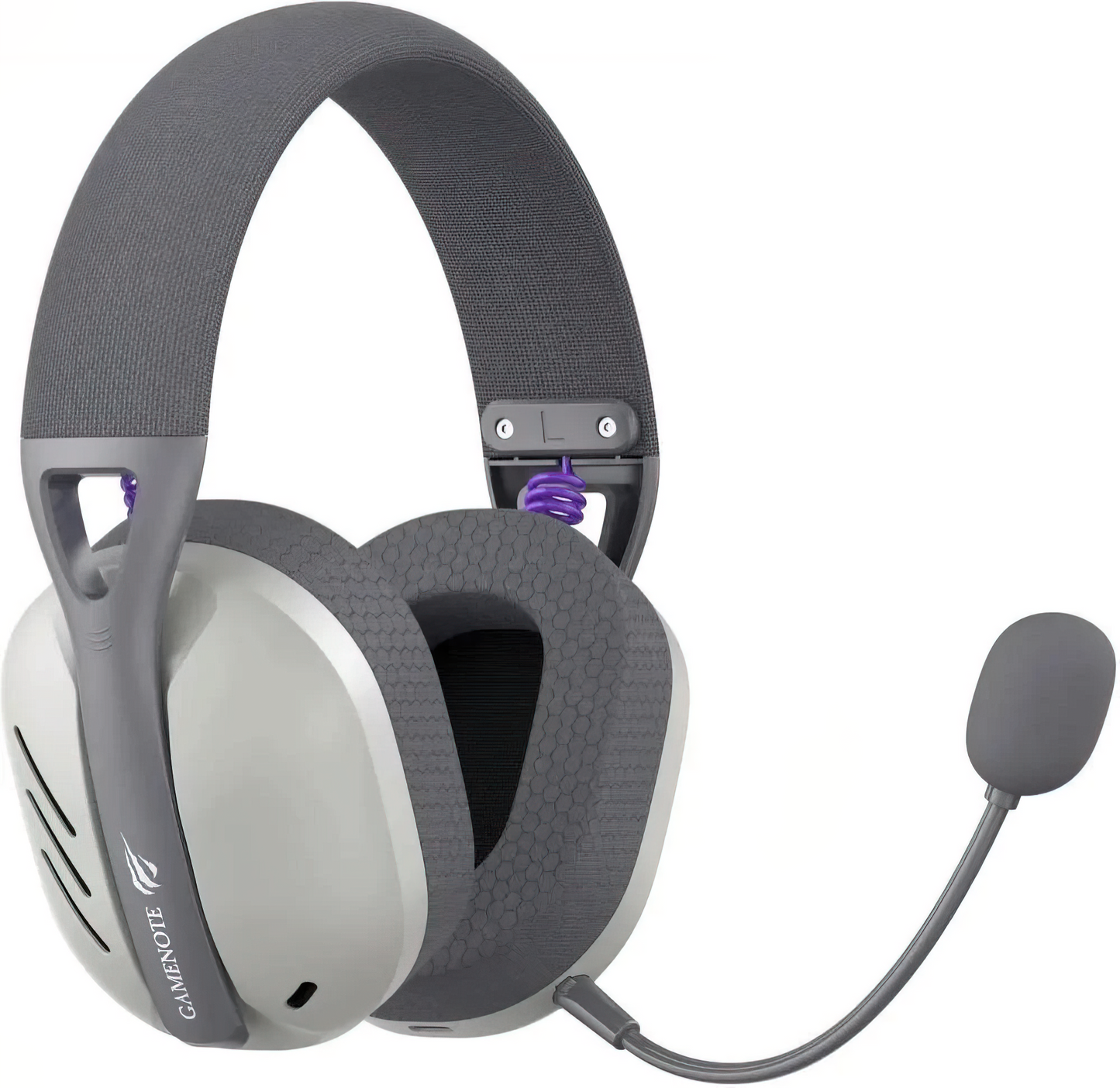 Cuffie Gaming Wireless HAVIT Fuxi-H3, BT / Wi-Fi / Wired, Grigio