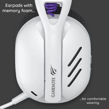Cuffie Gaming Wireless HAVIT Fuxi-H3, BT / Wi-Fi / Wired, Grigio