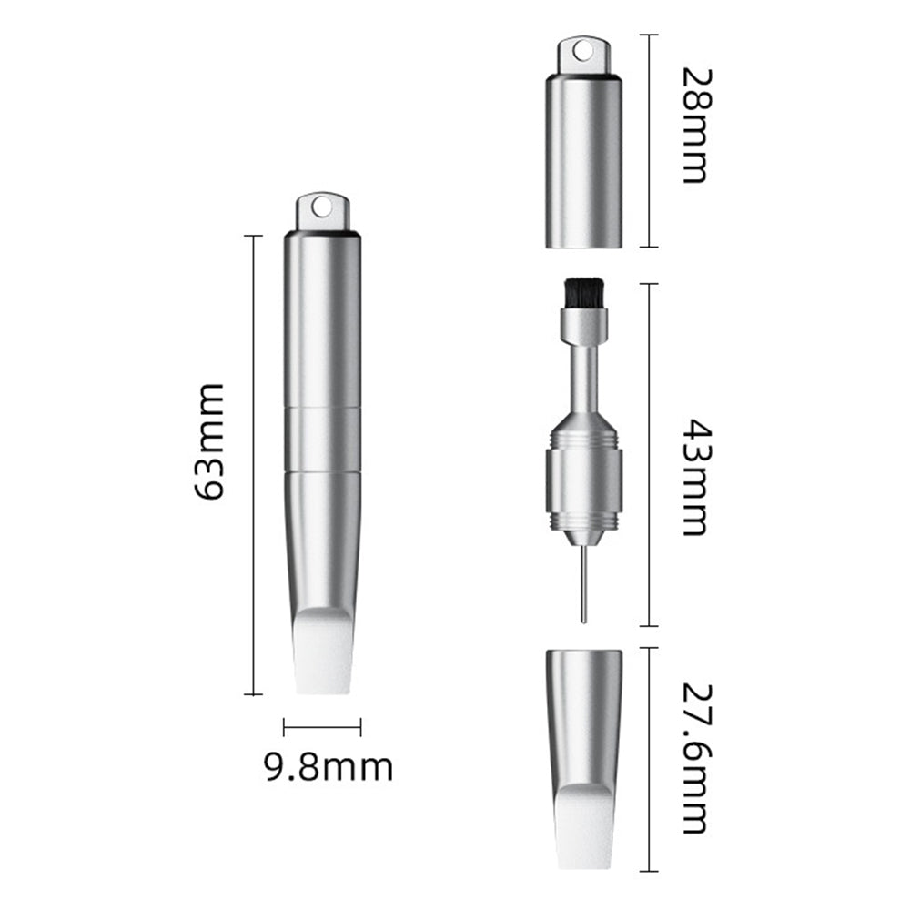 Chiave SIM OEM CS-02, 3in1, Tipo Portachiavi, Grigio