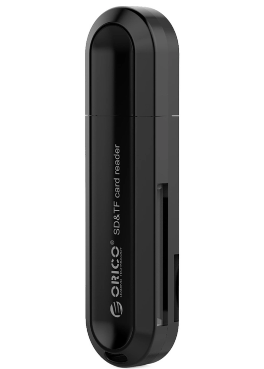 USB 3.0 Kartenleser Orico CRS21, SD - microSD, Schwarz