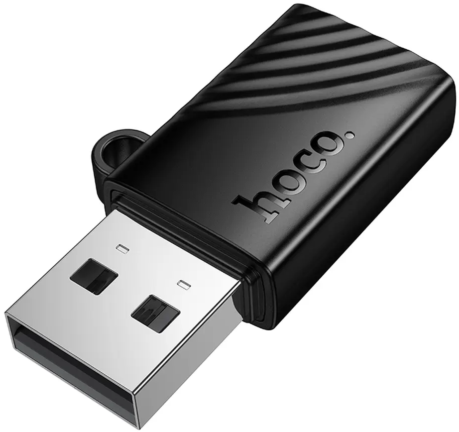 Lecteur de carte USB HOCO HB53, microSD, Noir