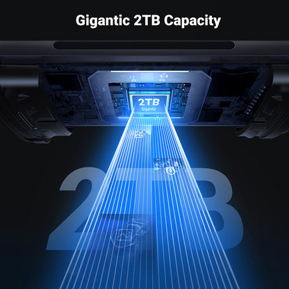 Lettore di schede USB / USB-C UGREEN CM185, SD - microSD, Grigio